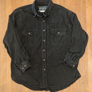 Field And Stream Men's Green Button Down Shirt